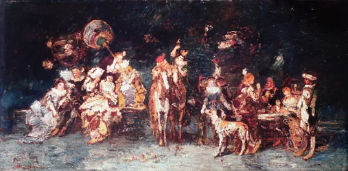 Festa notturna, 1875